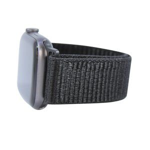 Black Nylon Sport Band for Apple Watch